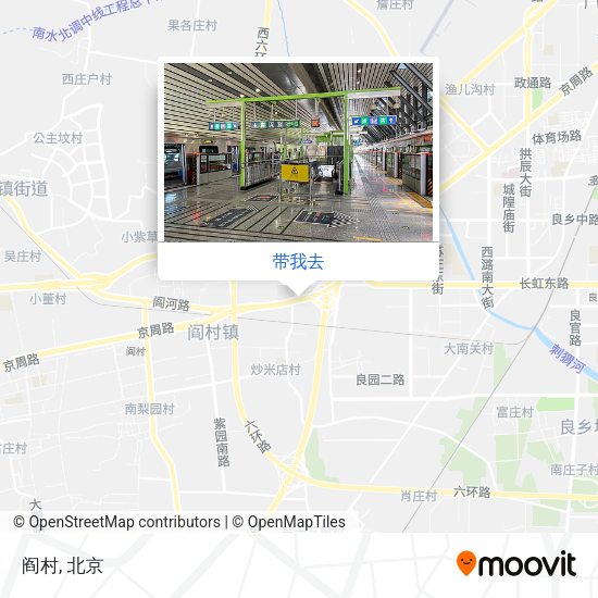阎村地图