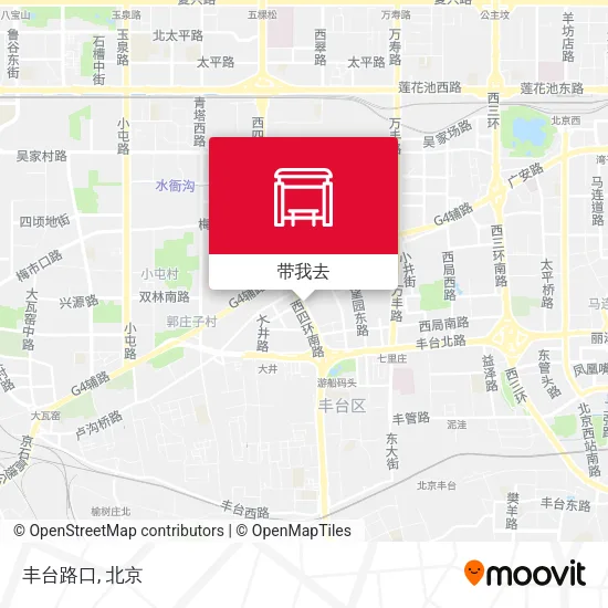 丰台路口地图