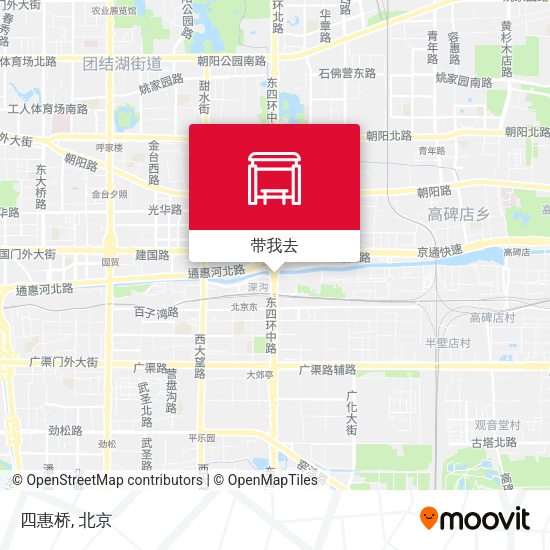 四惠桥地图