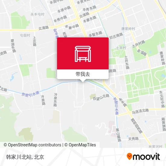 韩家川北站地图