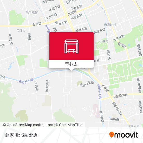 韩家川北站地图