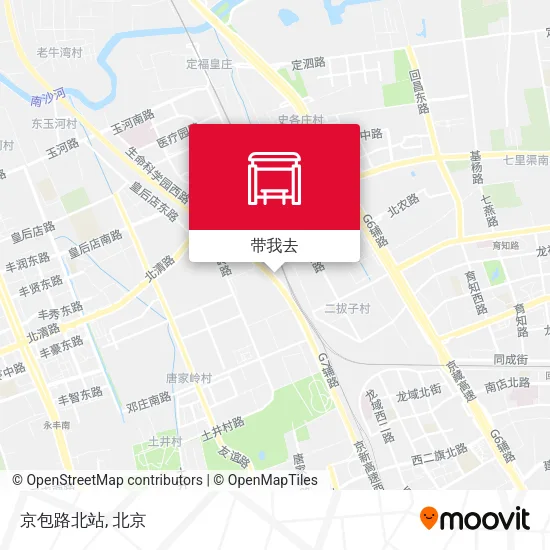 京包路北站地图