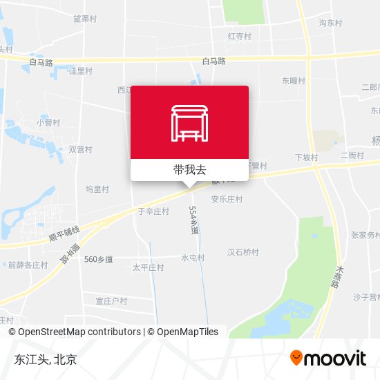 东江头地图