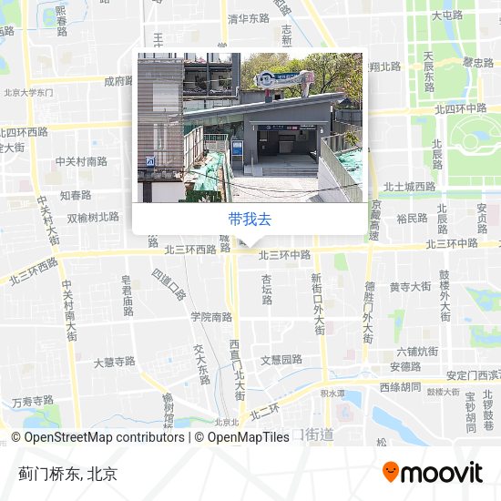 蓟门桥东地图