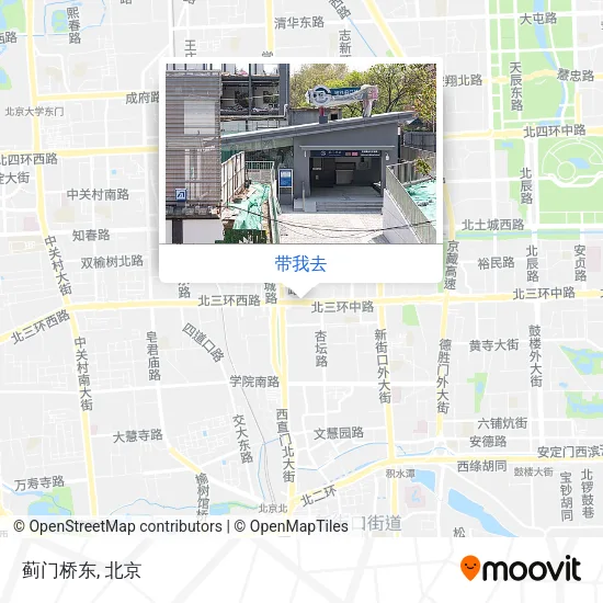 蓟门桥东地图