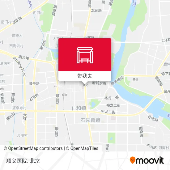 顺义医院地图