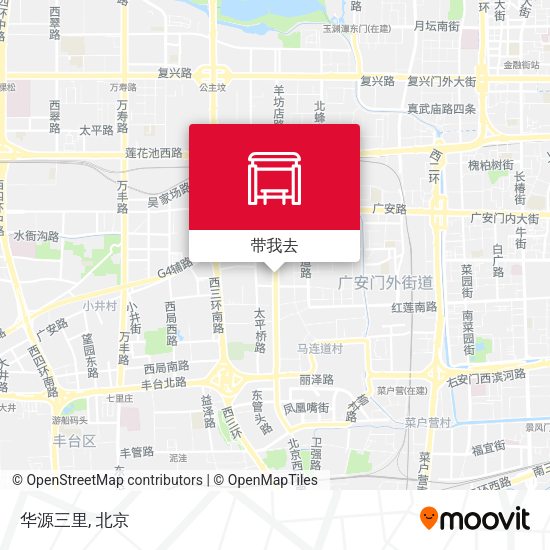 华源三里地图