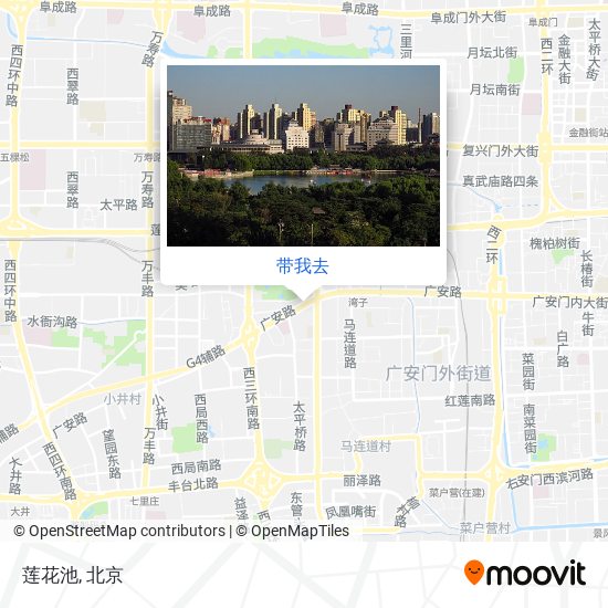 莲花池地图