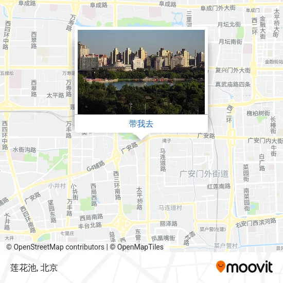 莲花池地图