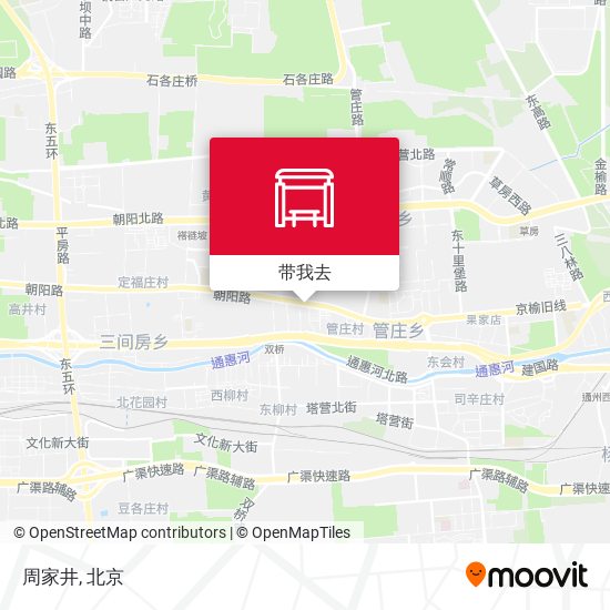 周家井地图