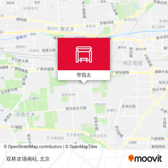 双桥农场南站地图