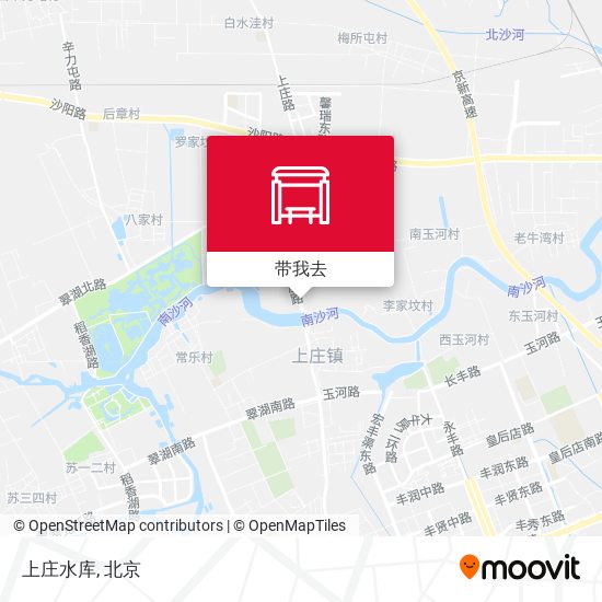 上庄水库地图