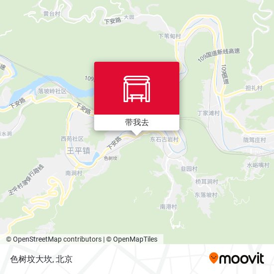 色树坟大坎地图