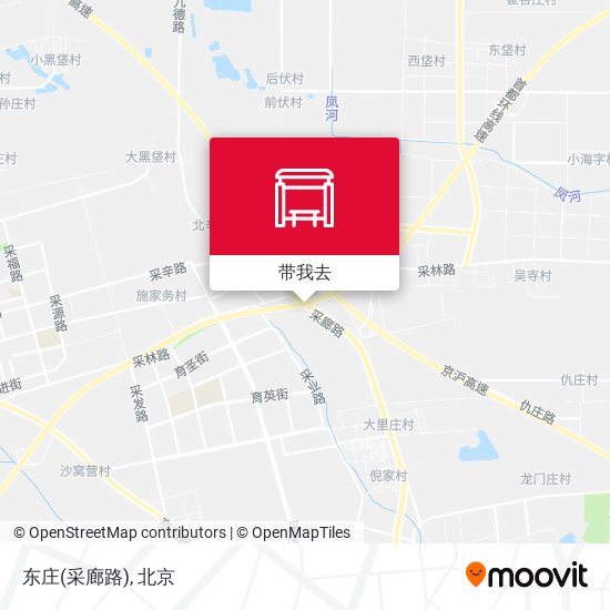东庄(采廊路)地图