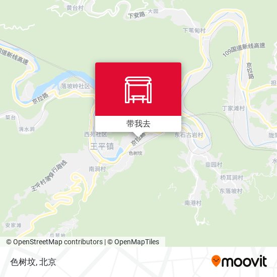 色树坟地图
