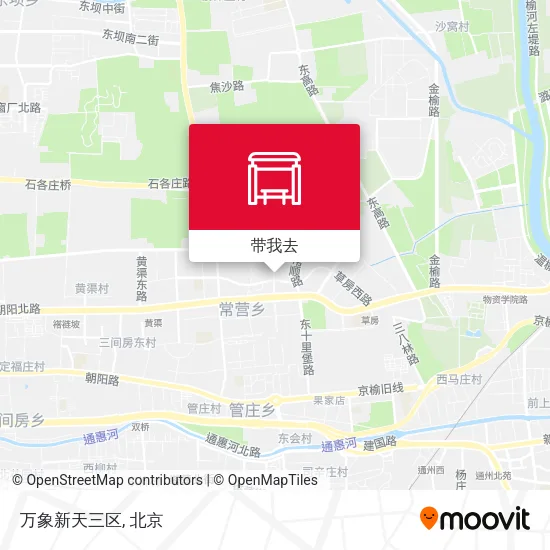 万象新天三区地图