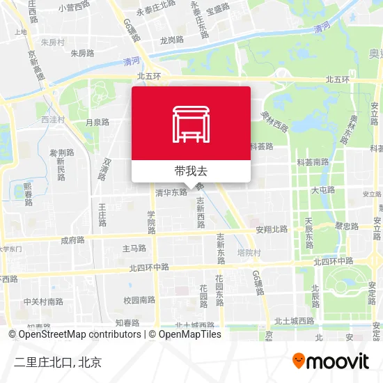 二里庄北口地图
