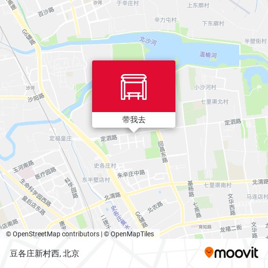 豆各庄新村西地图