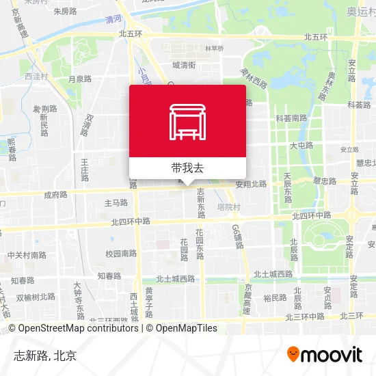志新路地图