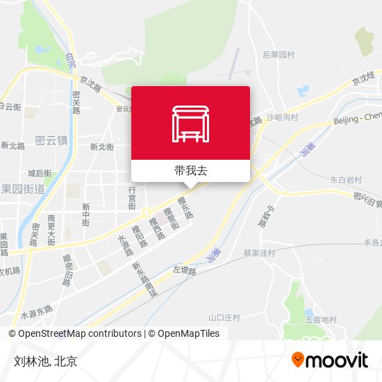 刘林池地图