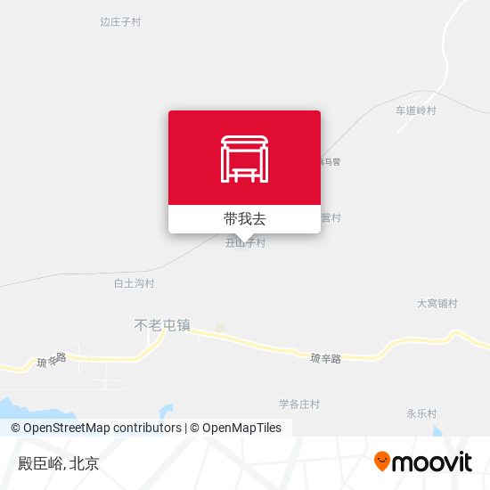殿臣峪地图