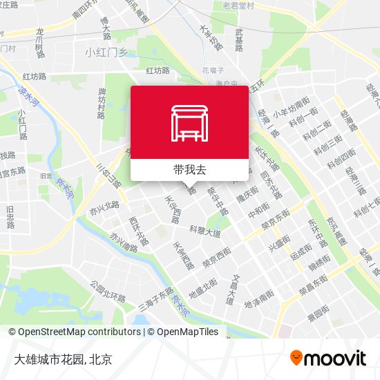 大雄城市花园地图