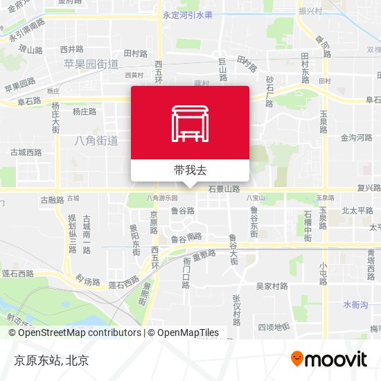 京原东站地图