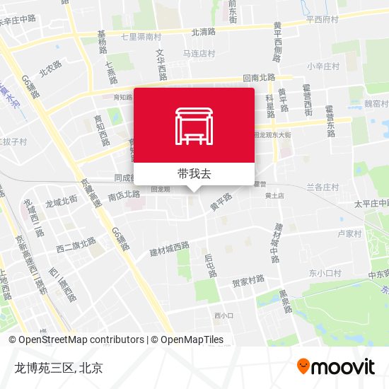 龙博苑三区地图