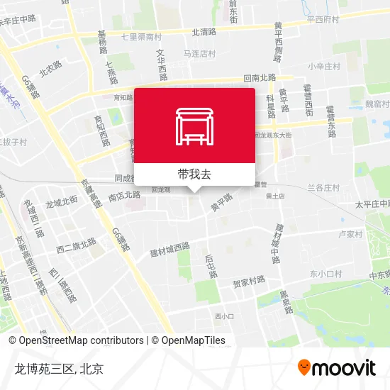 龙博苑三区地图