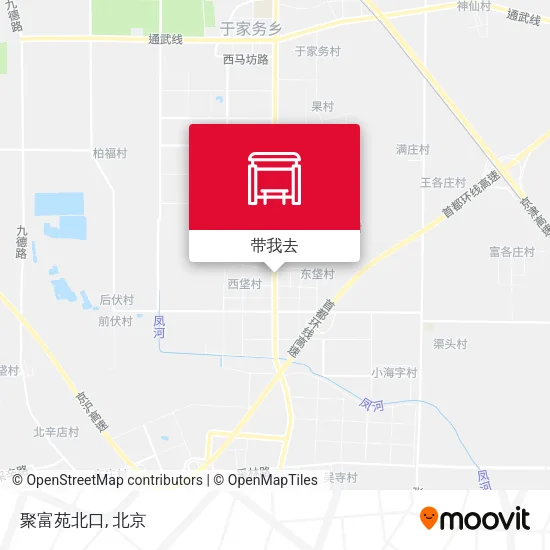 聚富苑北口地图