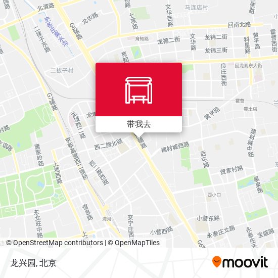 龙兴园地图