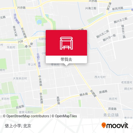 垡上小学地图