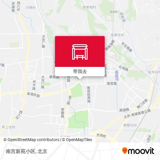 南宫新苑小区地图
