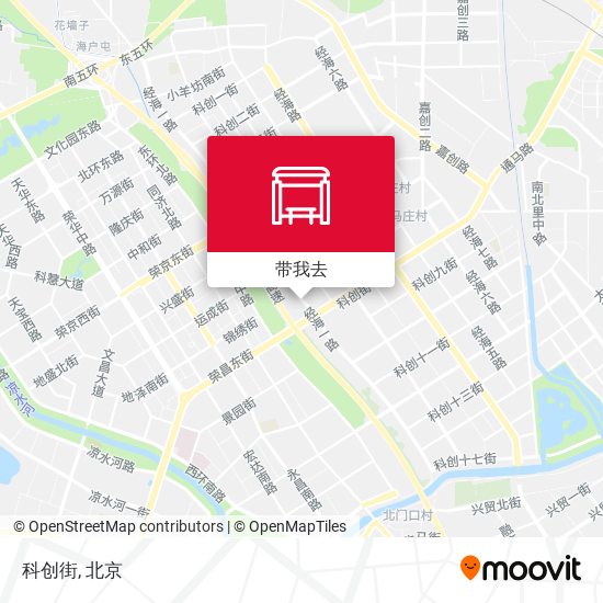 科创街地图