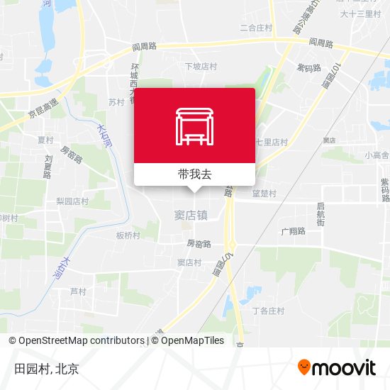 田园村地图