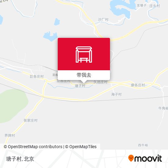 塘子村地图