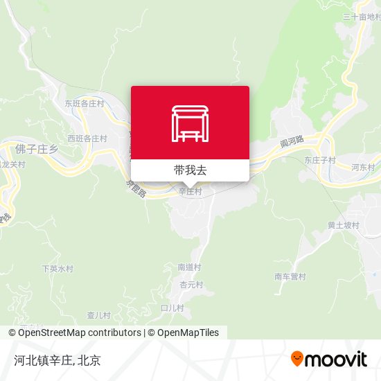 河北镇辛庄地图