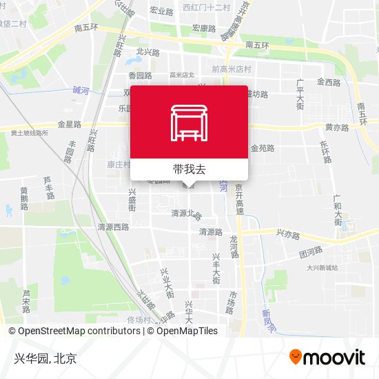 兴华园地图