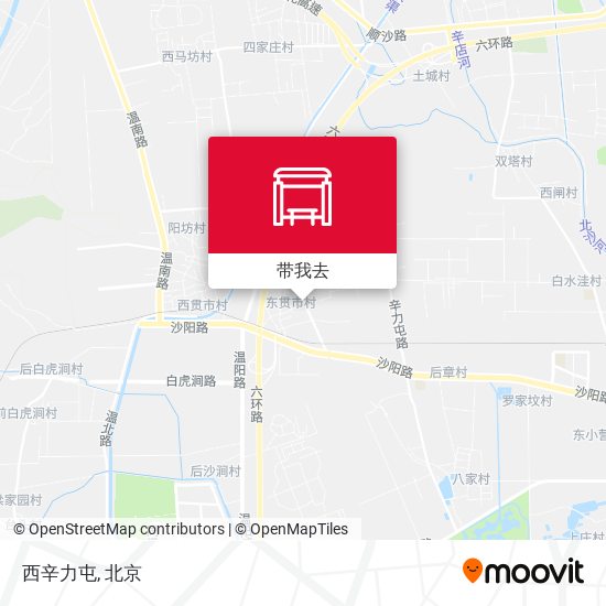 西辛力屯地图