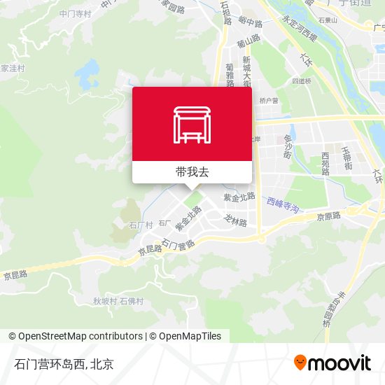 石门营环岛西地图