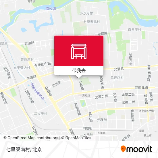 七里渠南村地图