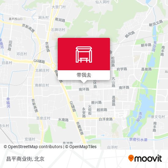 昌平商业街地图