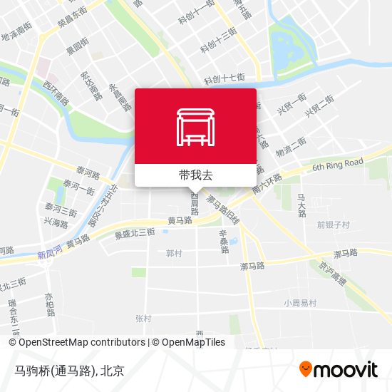 马驹桥(通马路)地图