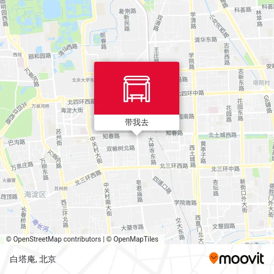 白塔庵地图
