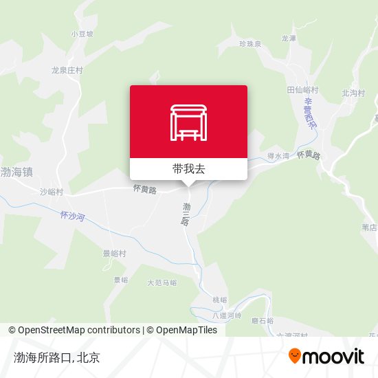 渤海所路口地图