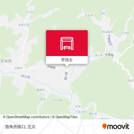 渤海所路口地图