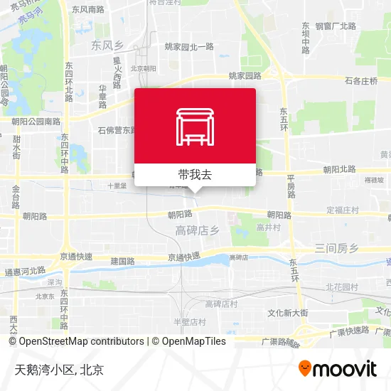 天鹅湾小区地图