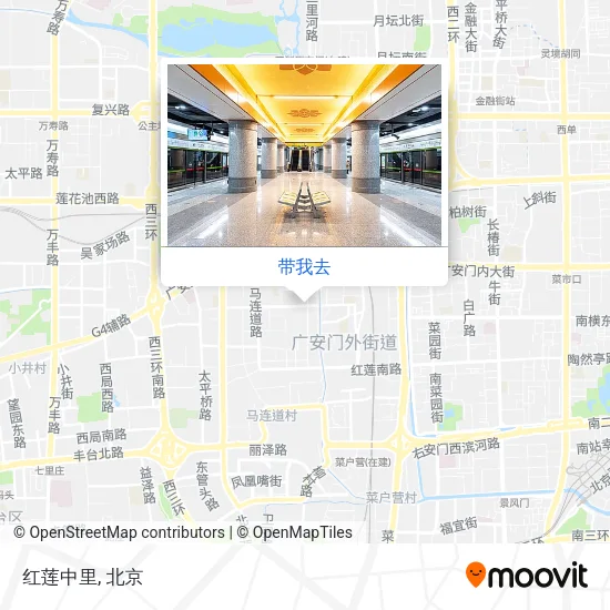 红莲中里地图