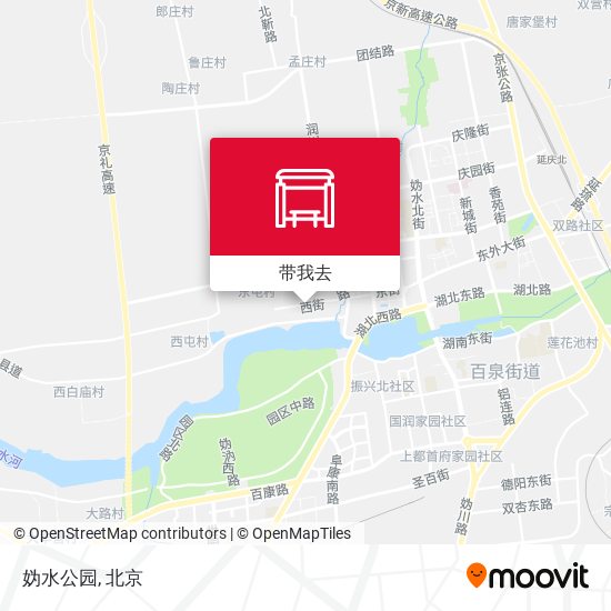妫水公园地图