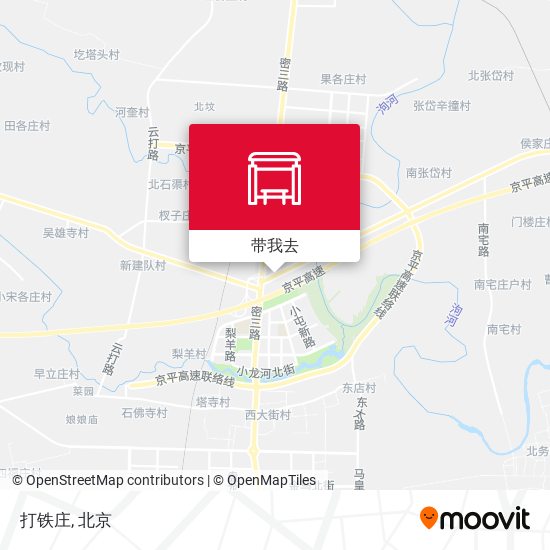 打铁庄地图
